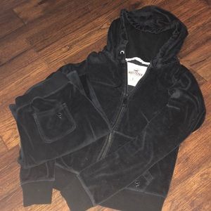Hollister Velour track suit